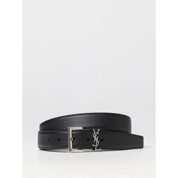 Saint Laurent Belt Men Black
